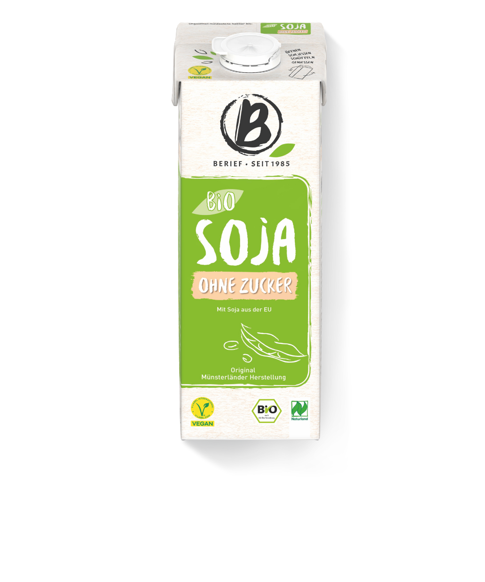 Bio Soja ohne Zucker